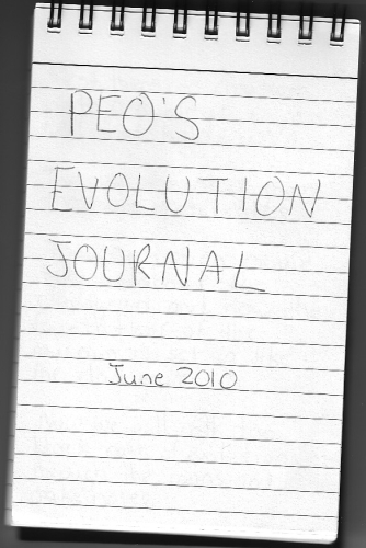 Evolution Journal - Title Page
